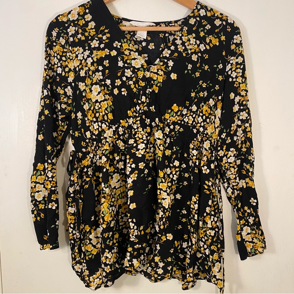 H&M Maternity Floral Blouse - Small
